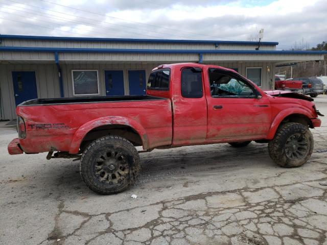 5TEWN72N12Z030821 - 2002 TOYOTA TACOMA XTRACAB RED photo 3