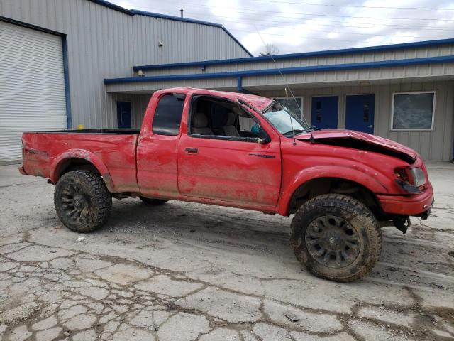 5TEWN72N12Z030821 - 2002 TOYOTA TACOMA XTRACAB RED photo 4