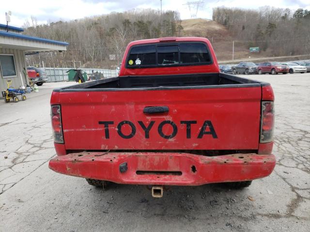 5TEWN72N12Z030821 - 2002 TOYOTA TACOMA XTRACAB RED photo 6