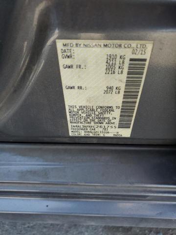 1N4AL3APXFC261755 - 2015 NISSAN ALTIMA 2.5 Boz foto 12