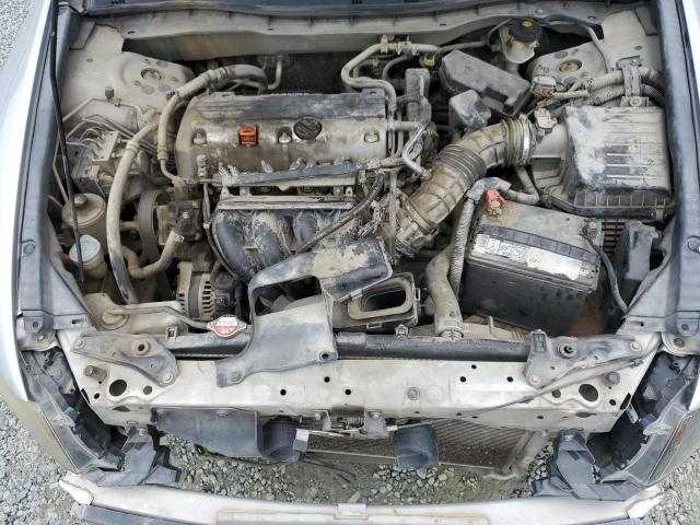 1HGCP2F39CA207265 - 2012 HONDA ACCORD LX ვერცხლისფერი ფოტო 11