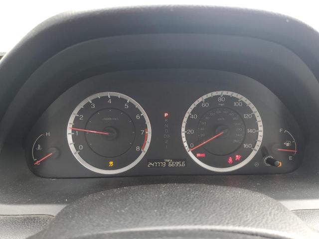 1HGCP2F39CA207265 - 2012 HONDA ACCORD LX ვერცხლისფერი ფოტო 9