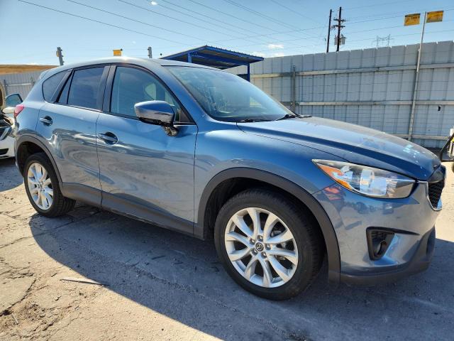 JM3KE4DY2E0418091 - 2014 MAZDA CX-5 GT أزرق صورة 4