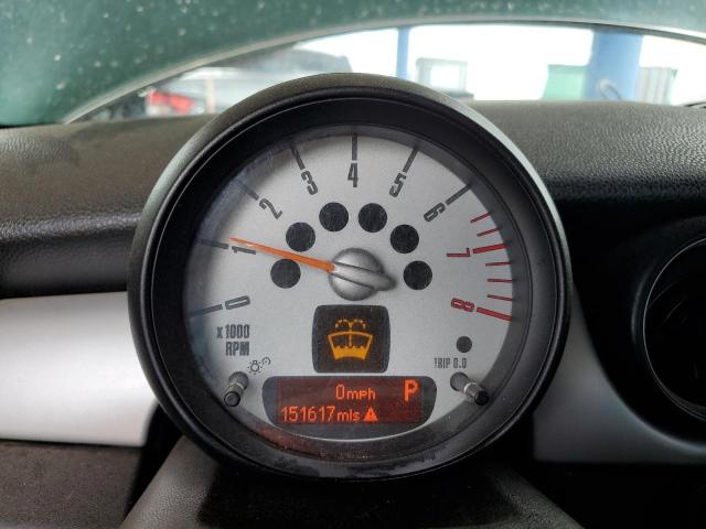 WMWSU3C59DT684053 - 2013 MINI COOPER GREEN photo 9