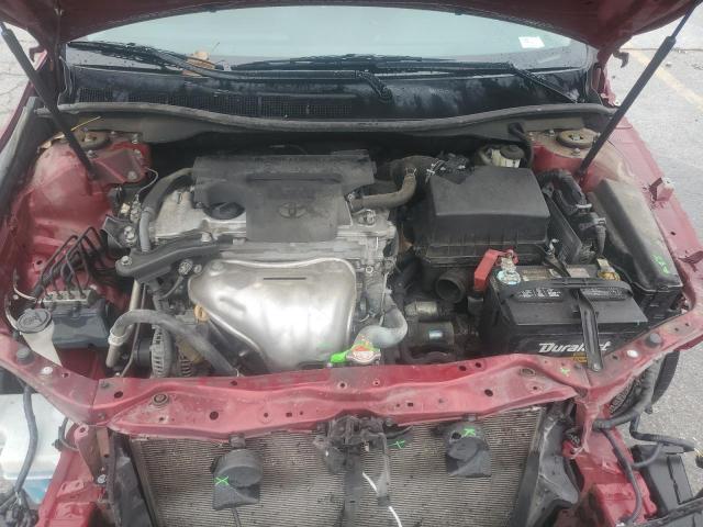 4T1BF1FK5GU583380 - 2016 TOYOTA CAMRY LE BURGUNDY photo 11