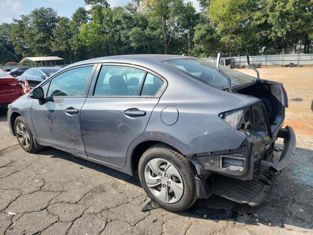 19XFB2F53DE294297 - 2013 HONDA CIVIC LX GRAY photo 2