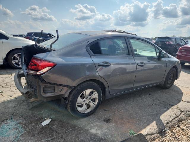 19XFB2F53DE294297 - 2013 HONDA CIVIC LX GRAY photo 3