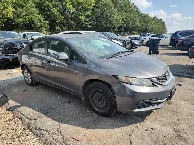 19XFB2F53DE294297 - 2013 HONDA CIVIC LX GRAY photo 4
