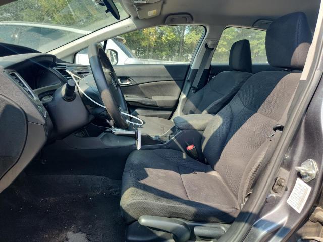 19XFB2F53DE294297 - 2013 HONDA CIVIC LX GRAY photo 7