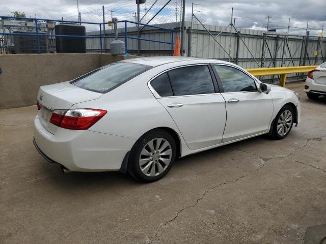 1HGCR2F87EA123146 - 2014 HONDA ACCORD EXL WHITE photo 3