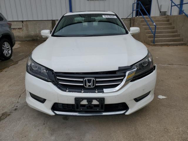 1HGCR2F87EA123146 - 2014 HONDA ACCORD EXL WHITE photo 5