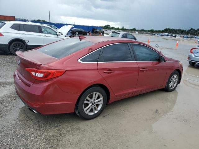5NPE24AF6GH404248 - 2016 HYUNDAI SONATA SE 红色 照片 3
