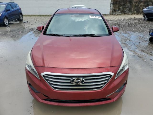 5NPE24AF6GH404248 - 2016 HYUNDAI SONATA SE 红色 照片 5
