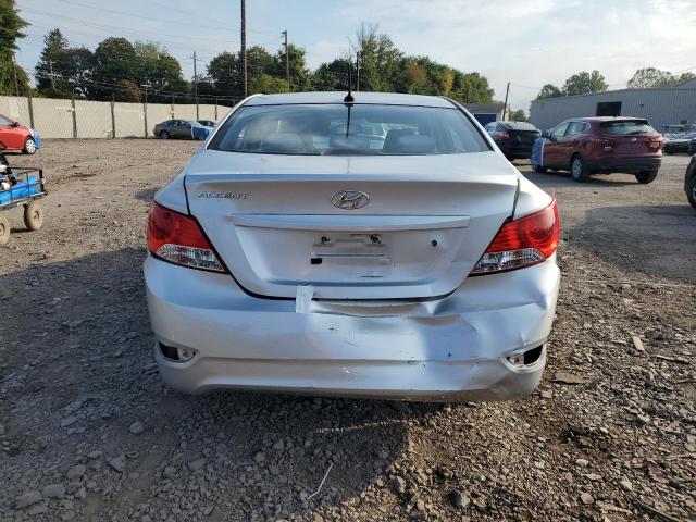 KMHCT4AE0CU223153 - 2012 HYUNDAI ACCENT GLS SILVER photo 6