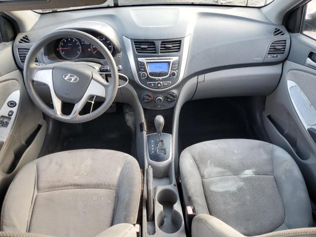 KMHCT4AE0CU223153 - 2012 HYUNDAI ACCENT GLS SILVER photo 8