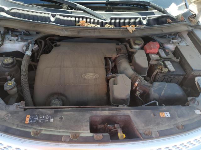 1FM5K7D8XFGB01387 - 2015 FORD EXPLORER XLT თეთრი ფოტო 12