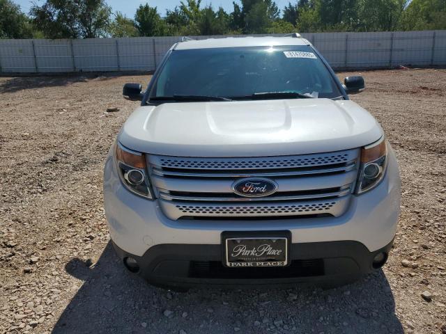1FM5K7D8XFGB01387 - 2015 FORD EXPLORER XLT თეთრი ფოტო 5