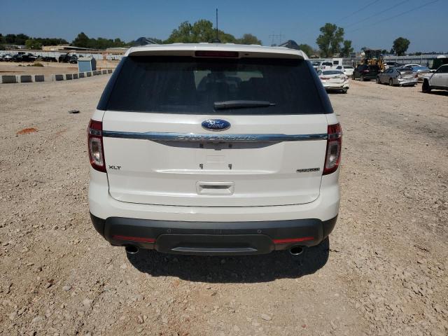 1FM5K7D8XFGB01387 - 2015 FORD EXPLORER XLT თეთრი ფოტო 6