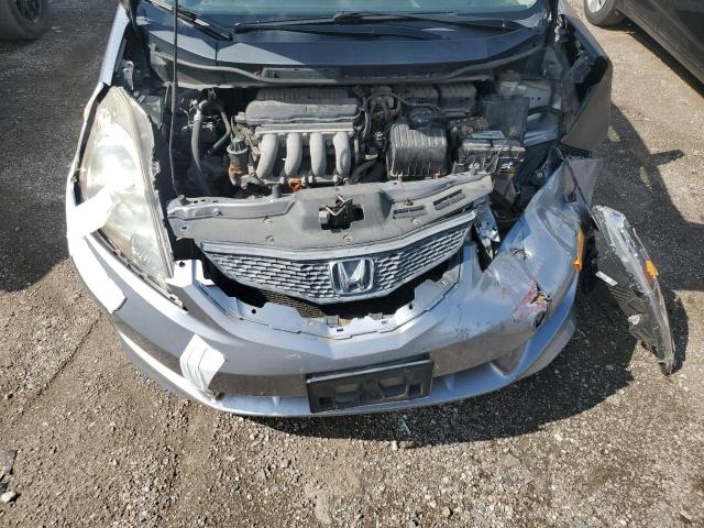 JHMGE8H46AC028664 - 2010 HONDA FIT SPORT GRAY photo 11