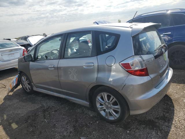 JHMGE8H46AC028664 - 2010 HONDA FIT SPORT GRAY photo 2