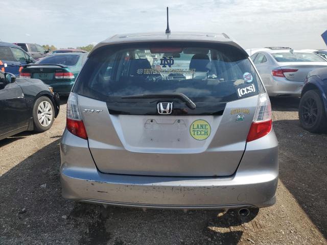 JHMGE8H46AC028664 - 2010 HONDA FIT SPORT GRAY photo 6