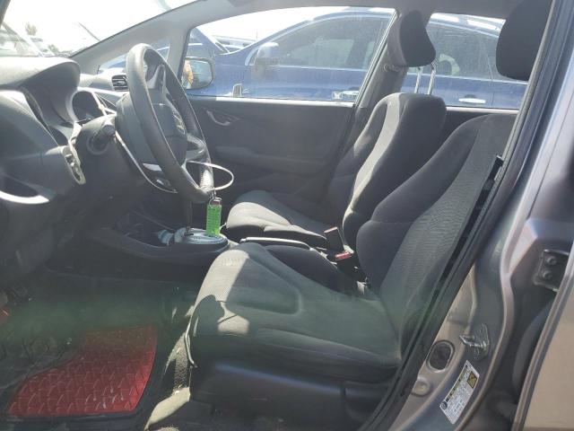 JHMGE8H46AC028664 - 2010 HONDA FIT SPORT GRAY photo 7