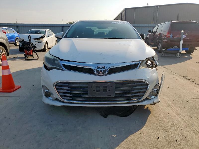 4T1BK1EB7EU121817 - 2014 TOYOTA AVALON BASE თეთრი ფოტო 5