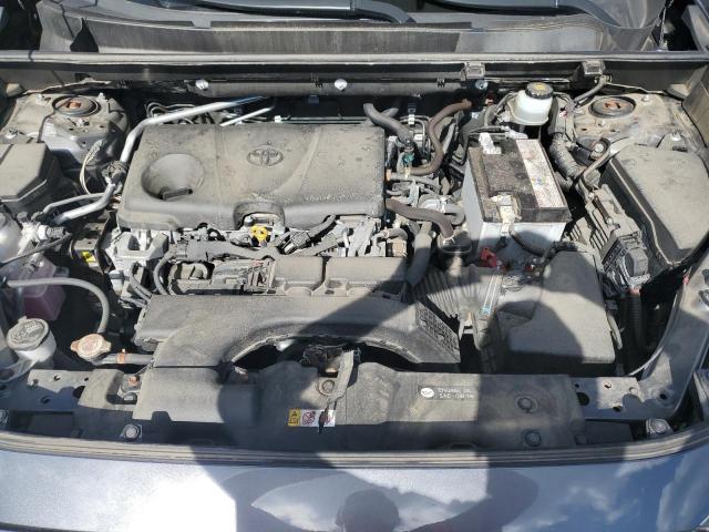 JTMP1RFV3KD034724 - 2019 TOYOTA RAV4 XLE ნაცრისფერი ფოტო 12