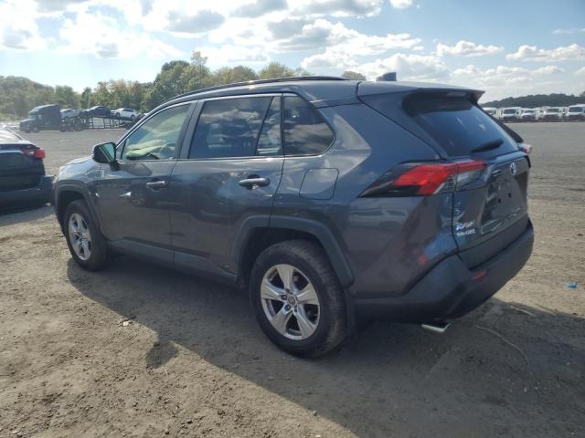 JTMP1RFV3KD034724 - 2019 TOYOTA RAV4 XLE ნაცრისფერი ფოტო 2