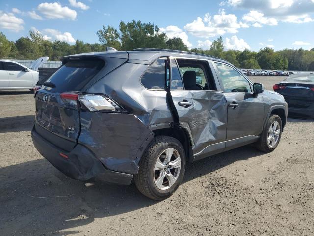 JTMP1RFV3KD034724 - 2019 TOYOTA RAV4 XLE ნაცრისფერი ფოტო 3