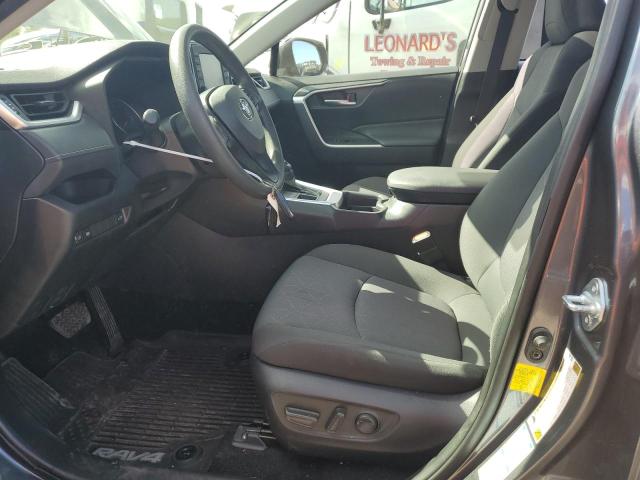 JTMP1RFV3KD034724 - 2019 TOYOTA RAV4 XLE ნაცრისფერი ფოტო 7
