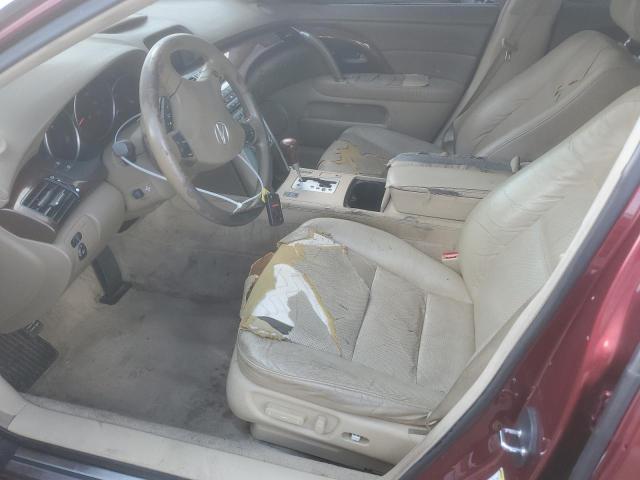 JH4KB16546C006613 - 2006 ACURA RL BURGUNDY photo 7