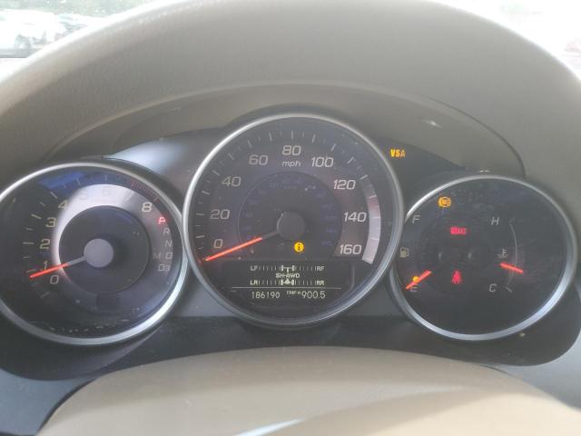 JH4KB16546C006613 - 2006 ACURA RL BURGUNDY photo 9