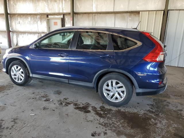 5J6RM3H77GL021123 - 2016 HONDA CR-V EXL BLUE photo 2