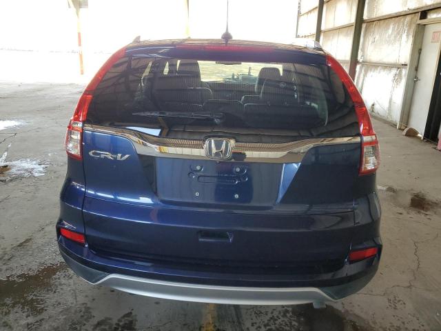 5J6RM3H77GL021123 - 2016 HONDA CR-V EXL BLUE photo 6