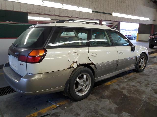 4S3BH896727624704 - 2002 SUBARU LEGACY OUTBACK H6 3.0 VDC WHITE photo 3