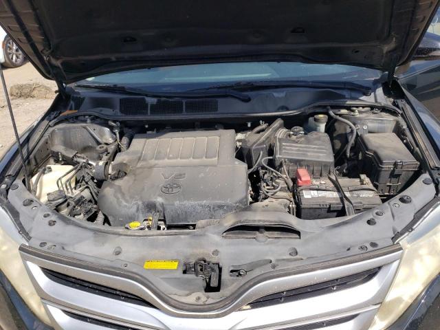 4T3ZK3BB0DU062808 - 2013 TOYOTA VENZA LE შავი ფოტო 12