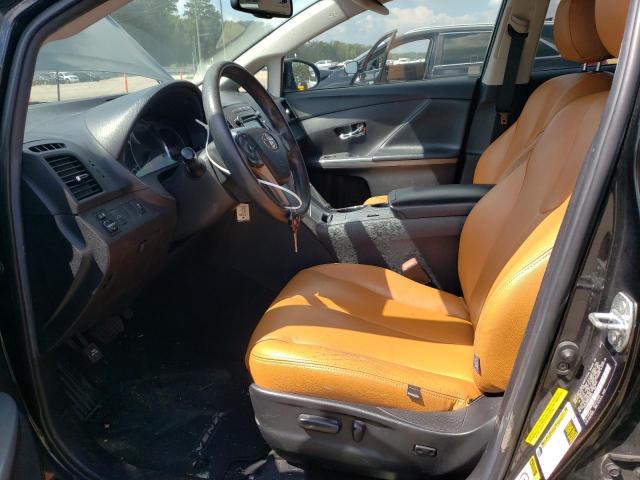 4T3ZK3BB0DU062808 - 2013 TOYOTA VENZA LE შავი ფოტო 7