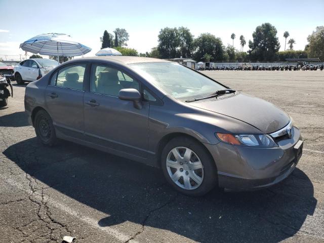 1HGFA16567L013314 - 2007 HONDA CIVIC LX Szary zdjęcie 4