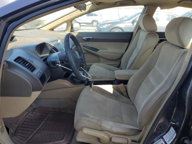 1HGFA16567L013314 - 2007 HONDA CIVIC LX Szary zdjęcie 7