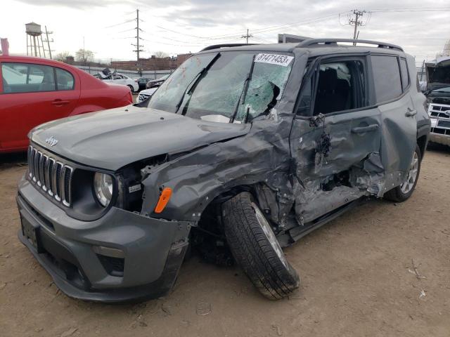 ZACNJCBB2MPN30213 - 2021 JEEP RENEGADE LATITUDE GRAY photo 1