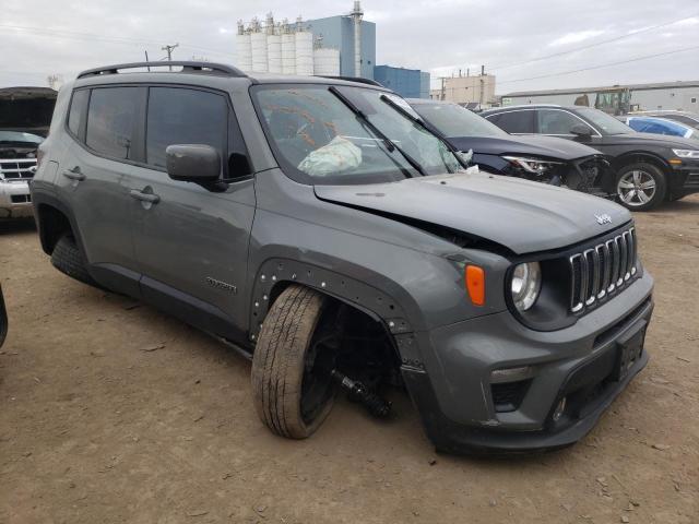 ZACNJCBB2MPN30213 - 2021 JEEP RENEGADE LATITUDE GRAY photo 4