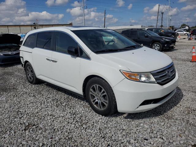 5FNRL5H63DB058860 - 2013 HONDA ODYSSEY EXL Blanc photo 4