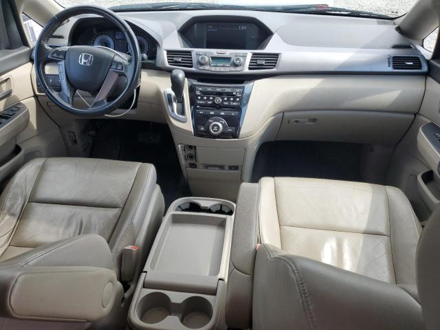 5FNRL5H63DB058860 - 2013 HONDA ODYSSEY EXL Blanc photo 8