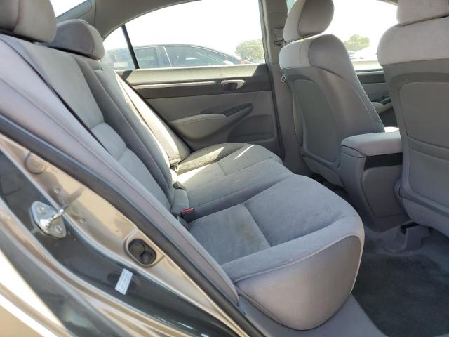 2HGFA16898H508017 - 2008 HONDA CIVIC EX GRAY photo 10