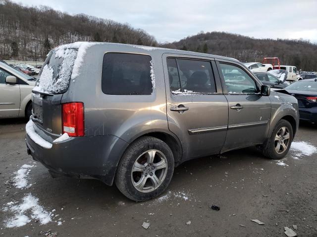 5FNYF4H63CB034294 - 2012 HONDA PILOT EXL GRAY photo 3