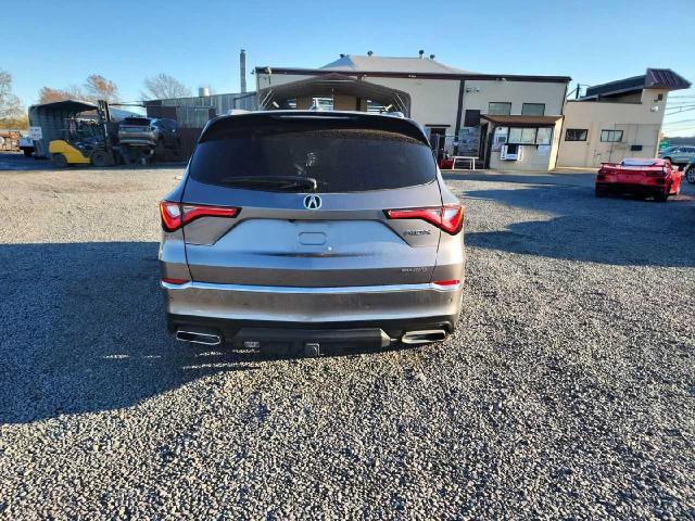 5J8YE1H88NL032643 - 2022 ACURA MDX ADVANCE GRAY photo 6