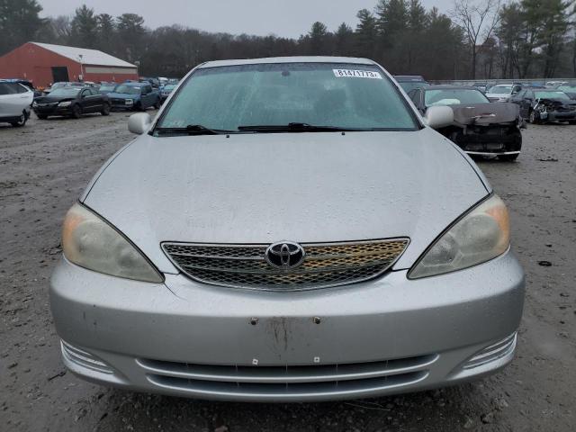 4T1BE32K62U099148 - 2002 TOYOTA CAMRY LE SILVER photo 5