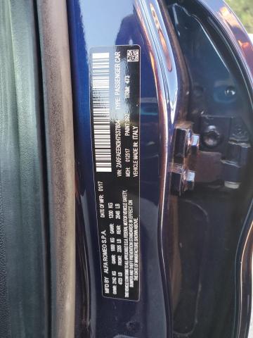 ZARFAEEN3H7537804 - 2017 ALFA ROMEO GIULIA TI Q4 BLUE photo 13