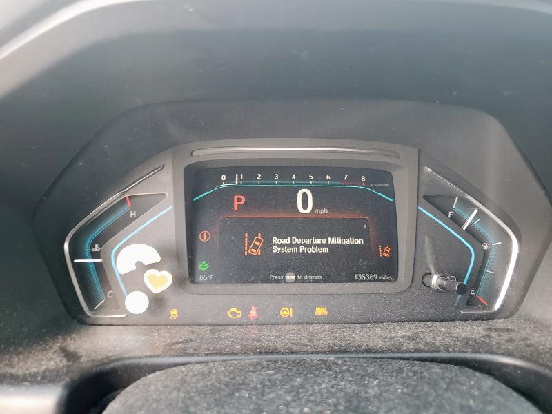 5FNRL6H79JB077116 - 2018 HONDA ODYSSEY EXL ვერცხლისფერი ფოტო 9